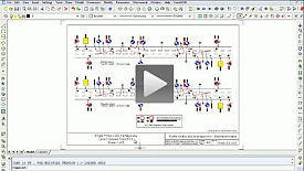Using the TSAM wizard to find and insert a schematic diagram onto a traffic management plan